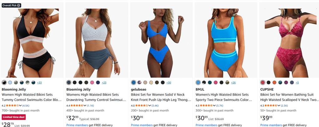 High-Waisted Bikini
