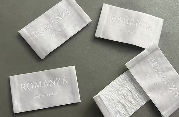 satin label