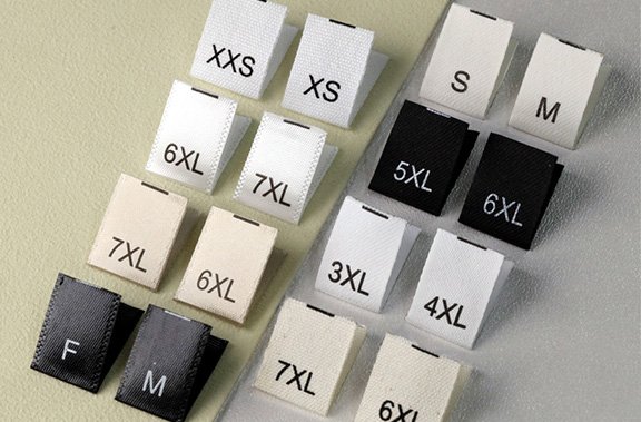 size label