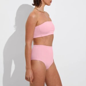 Bandeau High-Waisted Bikini Set